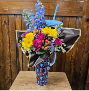 Swig 40oz Seasonal Mugsy Flower Bouquet