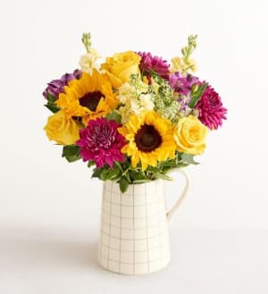 Golden Violet Harmony™ Bouquet Flower Bouquet