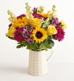 Golden Violet Harmony™ Bouquet Flower Bouquet