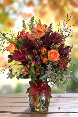 Autumn Upright Flower Bouquet