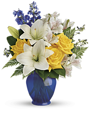 Oceanside Garden Flower Bouquet