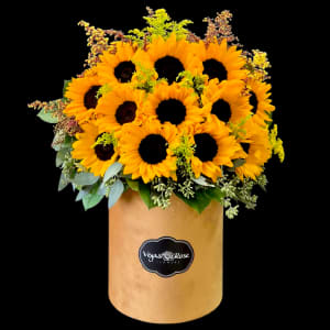 SUNFLOWERS IN ANY BOX Flower Bouquet