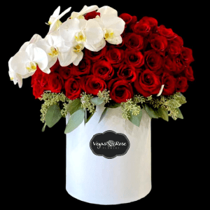 ROSES & ORCHIDS Flower Bouquet