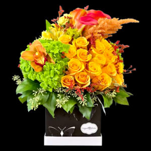 YELLOW ELEGANCE Flower Bouquet