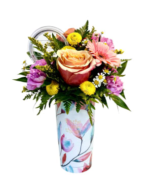 Inspirational Tumbler Bouquet Flower Bouquet