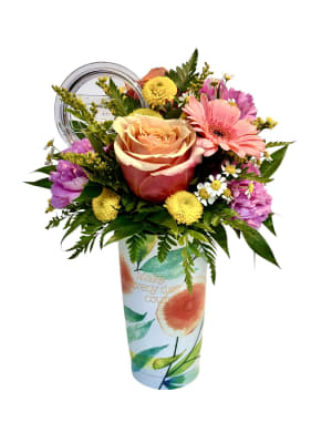 Inspirational Tumbler Bouquet Flower Bouquet