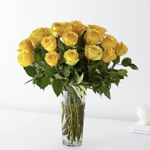 Yellow Roses Flower Bouquet