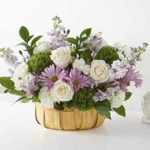 Gentle Lavender Remembrance Basket