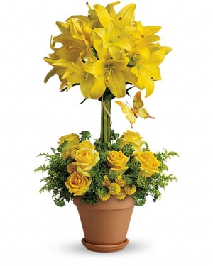 Yellow Fellow Flower Bouquet