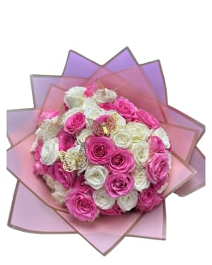 Pretty in Pink Flower Bouquet