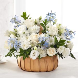 Sincerely Heartfelt Basket Flower Arrangement Sincerely Heartfelt Basket Flower Bouquet