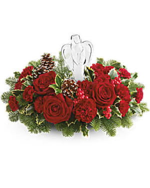 Teleflora's Evergreen Blooms Bouquet Flower Arrangement Teleflora's Evergreen Blooms Bouquet Flower Bouquet