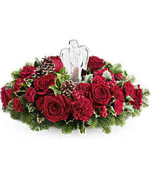 Teleflora's Evergreen Blooms Bouquet Flower Arrangement Teleflora's Evergreen Blooms Bouquet Flower Bouquet