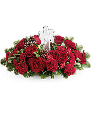 Teleflora's Evergreen Blooms Bouquet Flower Arrangement Teleflora's Evergreen Blooms Bouquet Flower Bouquet