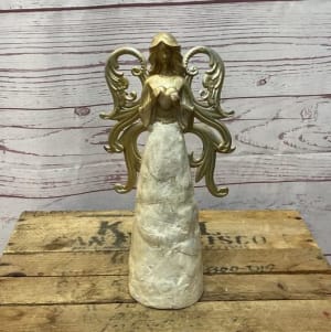 Elegant and Gold Angel Flower Bouquet