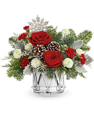Teleflora's Little Drummer Joy Bouquet Flower Arrangement Teleflora's Little Drummer Joy Bouquet Flower Bouquet