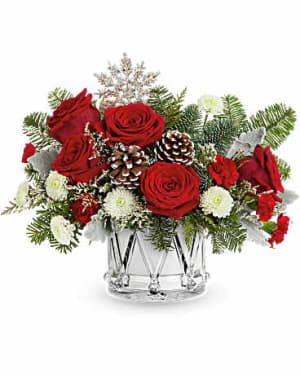 Teleflora's Little Drummer Joy Bouquet Flower Arrangement Teleflora's Little Drummer Joy Bouquet Flower Bouquet