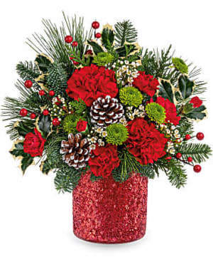 Teleflora's Crimson Wishes Bouquet Flower Arrangement Teleflora's Crimson Wishes Bouquet Flower Bouquet