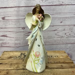 Angel with Floral Skirt Flower Arrangement Angel with Floral Skirt Flower Bouquet