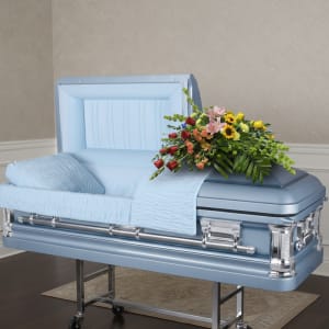 Symphony of Hues Casket Spray