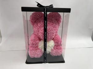 Small Rose Bear Flower Bouquet
