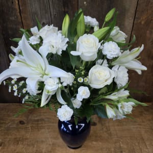 Judy's Beautiful in Blue Flower Bouquet