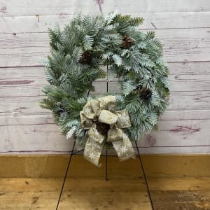 Christmas Cemetery Wreath Flower Bouquet