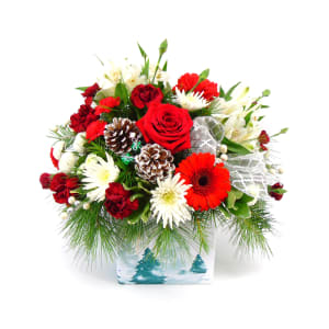 Evergreen Whispers Flower Bouquet
