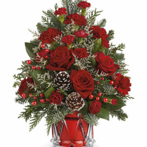 Yuletide Sparkle Flower Bouquet