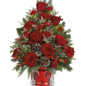Yuletide Sparkle Flower Bouquet