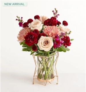 Burgundy Bliss Bouquet Flower Bouquet