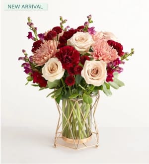 Burgundy Bliss Bouquet Flower Bouquet