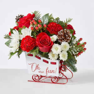 Sleigh Bells Bouquet Flower Bouquet