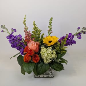 Colorful Cube Flower Bouquet