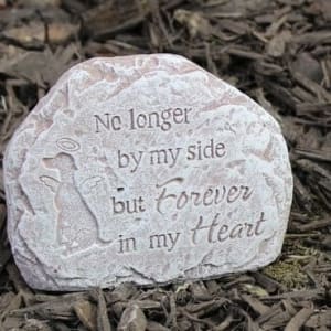 Small Pet Memorial Stones