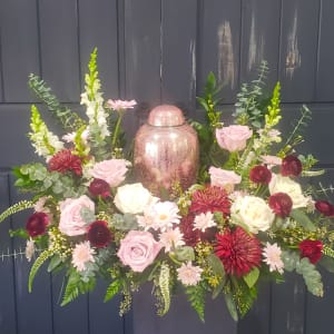 Our Matriarch Urn Surround Flower Bouquet