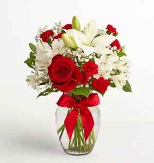 Fields of Europe Christmas Flower Bouquet