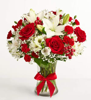 Fields of Europe Christmas Flower Bouquet