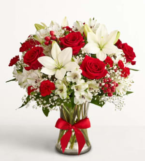Fields of Europe Christmas Flower Bouquet