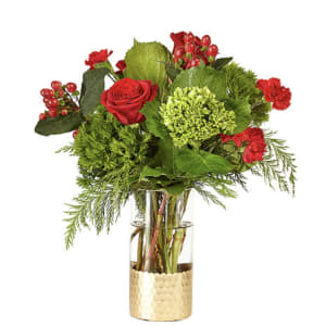 Home For The Holidays Flower Bouquet