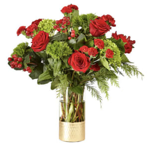 Home For The Holidays Flower Bouquet