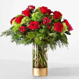 Home For The Holidays Flower Bouquet