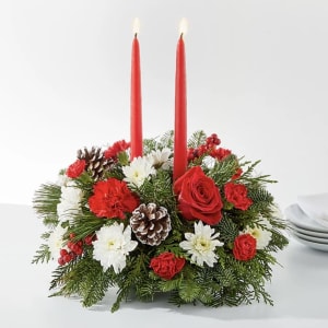 Light the Season Flower Bouquet