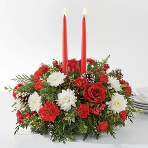 Light the Season Flower Bouquet