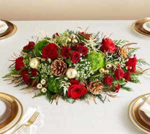 Lavish Christmas Flower Bouquet