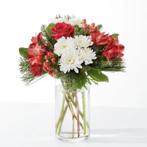 Santa's Little Stems Flower Bouquet