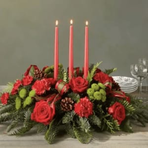 Seasons of Joy Centerpiece Flower Bouquet