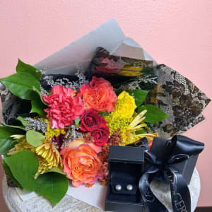 Petal & Pearl Flower Bouquet