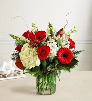 Abundant Christmas Blessings Flower Bouquet