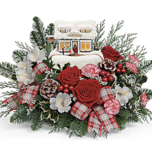 Thomas Kinkade's Festive Fudge Shoppe Bouquet Flower Bouquet